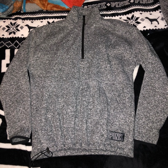 Women’s Victoria Secret PINK Quarter zip sweater - Picture 1 of 4